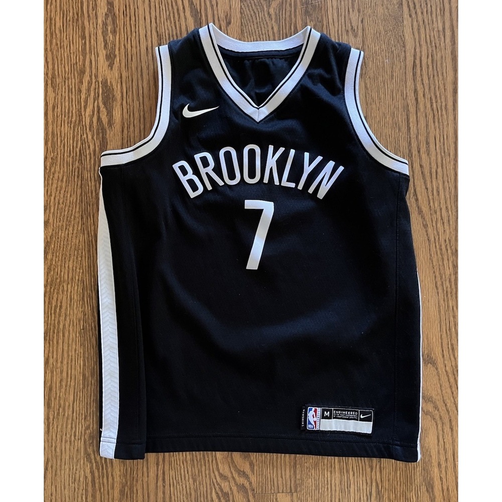 Nike Jersey NBA Kevin Durant #7  Swingman Brooklyn Nets‎ Black Size Youth Medium